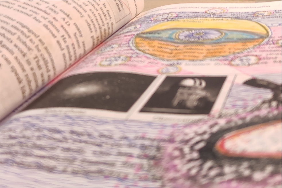  ‘Doodle Book’, an artist book by Yuvraj Zahed A. Chowdhury