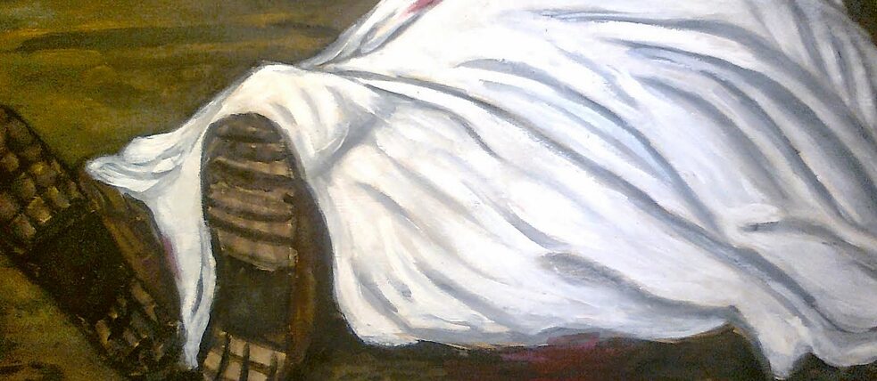 Morti bianche, dipinto di Carlo Soricelli