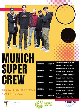 Trasa koncertowa w Polsce: Munich Supercrew