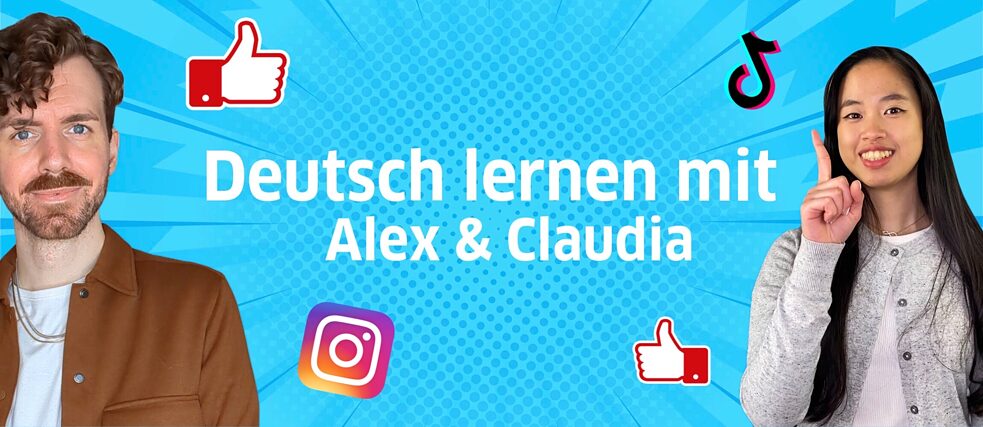 Learn german with alex and claudia