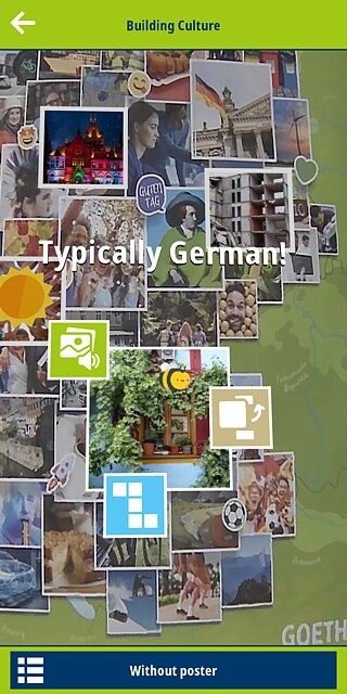 Screenshot of the app: Deutschland.Kennen.Lernen | App with Poster