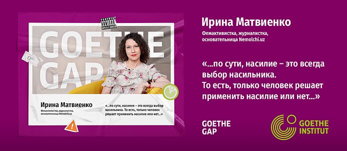 Podcast mit Journalistin und Bloggerin Irina Matvienko