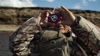 Semion Semionovich, Ältester des Dorfes Kyusyur auf dem Weg zum Amerikanischen Berg im Bezirk Bulunsky