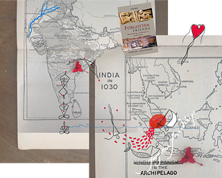 Cartographi collage forgotten friendships