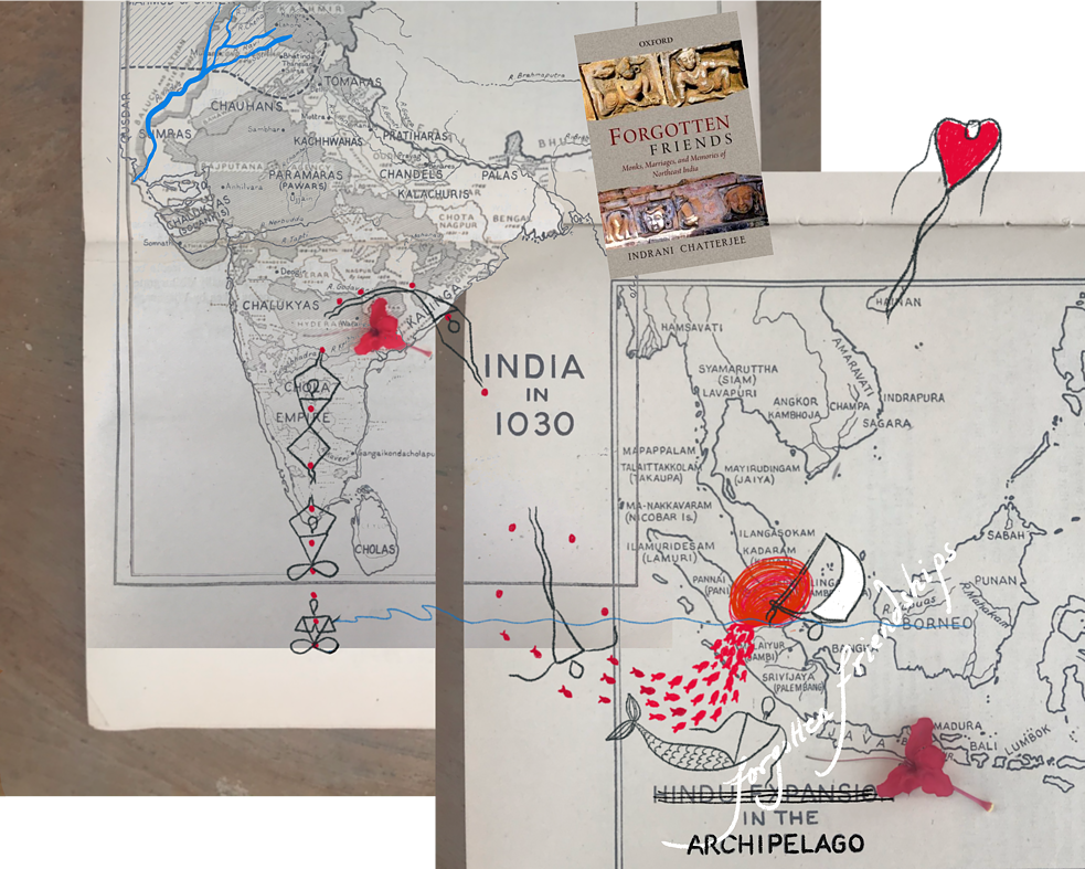 Cartographi collage forgotten friendships
