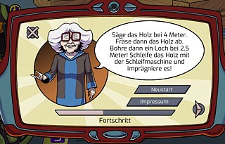 Screenshot aus dem Spiel "Der Superhelden-Campus"