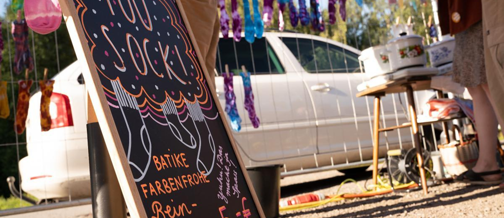 Interaktives Programm beim Stains in the Sun Festival 2022