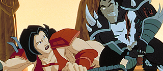 Eroina jocului de acțiune Heavy Metal F.A.K.K. 2 a devenit un cover motif îndrăgit al revistelor de jocuri video. 