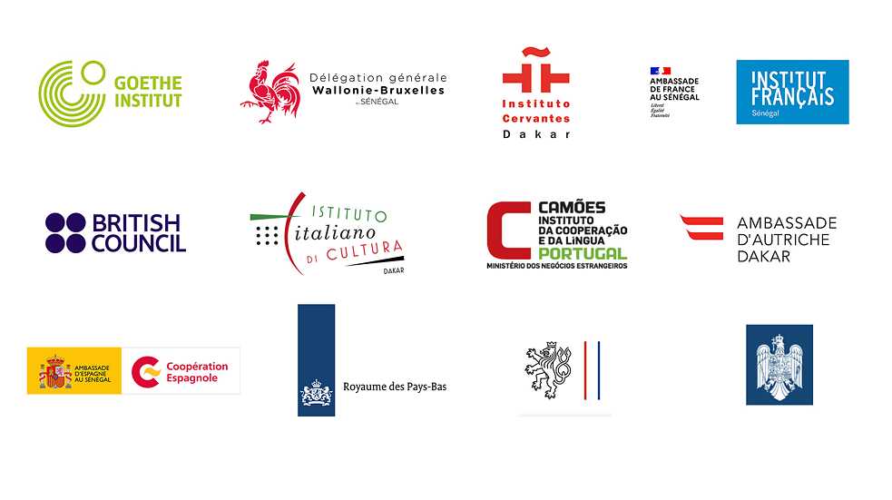 Bannière Logos EUNIC Sénégal