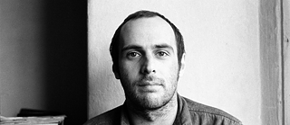 Portrait de Thomas Brasch, 1976. Noir et blanc