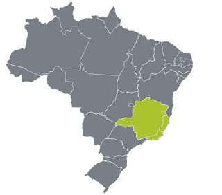 Rio de Janeiro, Minas Gerais, Espírito Santo 