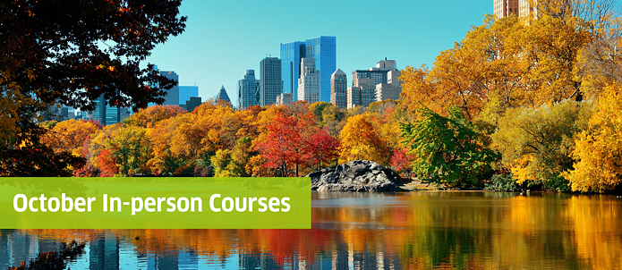 October In-Person Courses