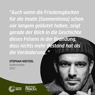 Stephan Weitzel und ein Zitat aus seinem Blogtext