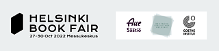 Helsinki Buchmesse 2022 mit Projektpartnerlogos &copy; . Helsinki Book Fair 2022 banner