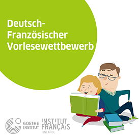 Zwei Figuren, die ein Buch lesen