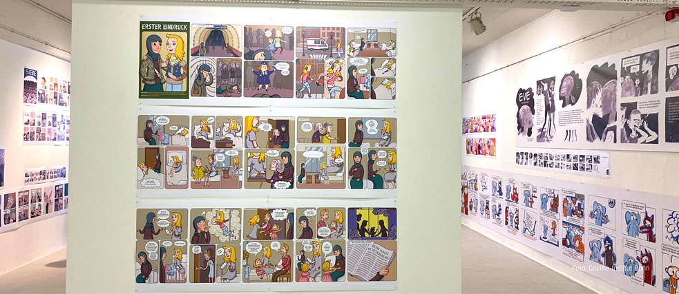 Einzelne Werke sind während des Käpt'n Book Lesefestes im Frauenmuseum zu sehen