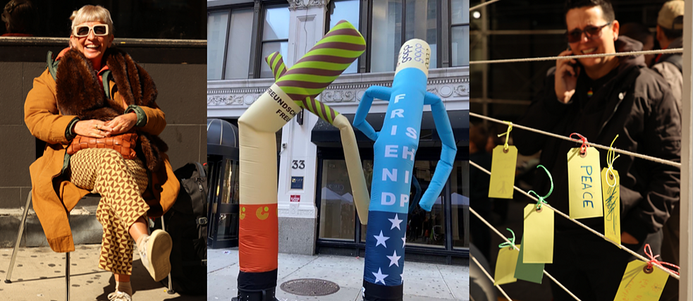 Installation Sky Dancer Feli&Pepita