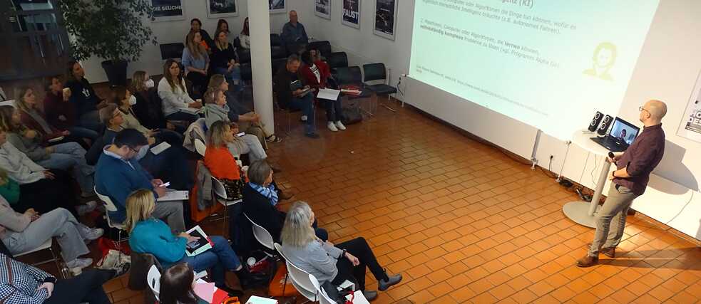 DaF-Tag am Goethe-Institut Freiburg 2022 - Vortrag zu KI