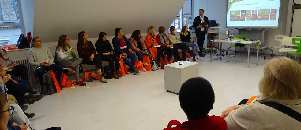DaF-Tag am Goethe-Institut Freiburg 2022 - Vortrag Deutsche Welle