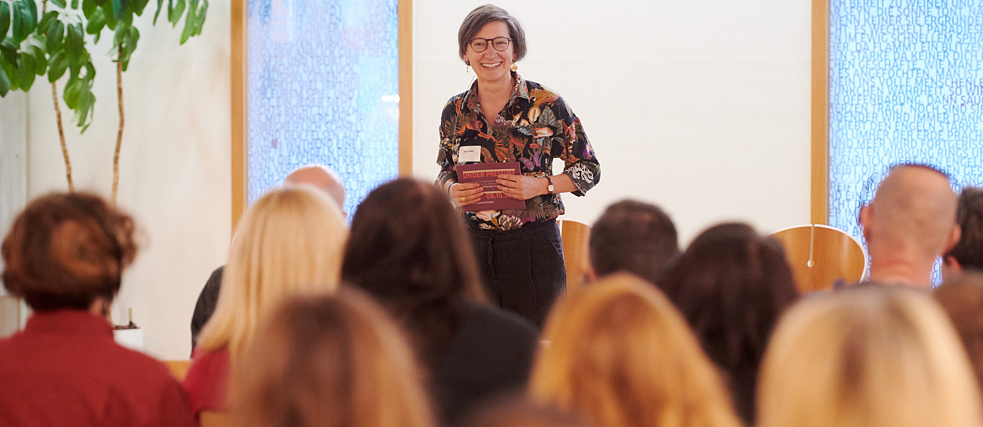 Anja Thiele moderierte die Fachtagung