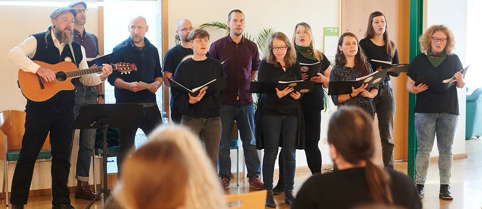 Musikalischer Beitrag vom Chorensemble PirMoll