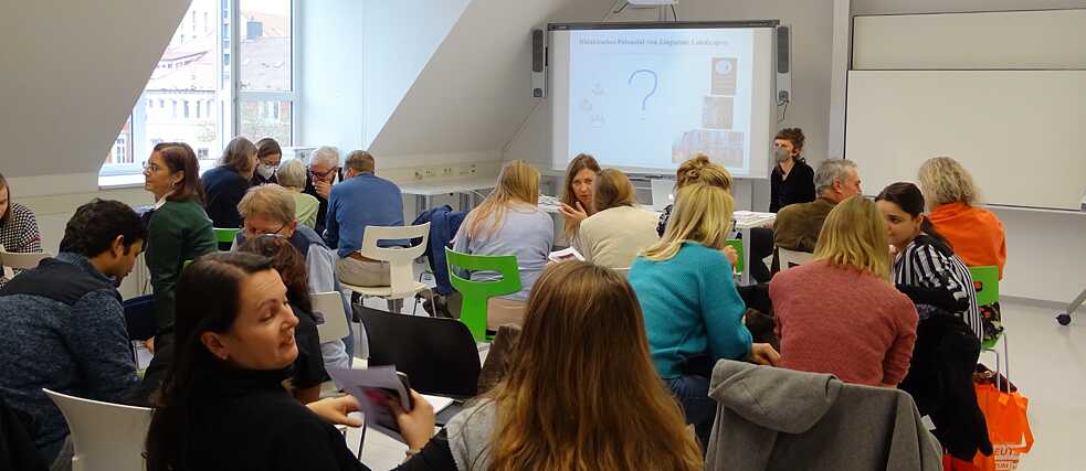 DaF-Tag am Goethe-Institut Freiburg 2022 - Workshop Linguistic Landscapes