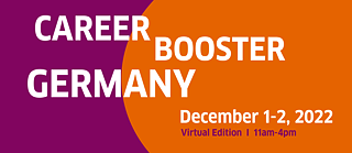 Career Booster Germany virtual 2022