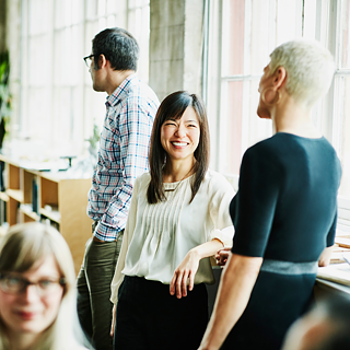 Two Woman Talk to each other