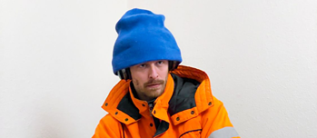 Taiteilija Heikki Kasken potretti