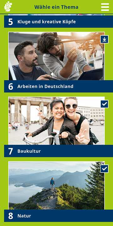 Themenauswahl
