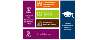 Studieren in Deutschland - Infografik