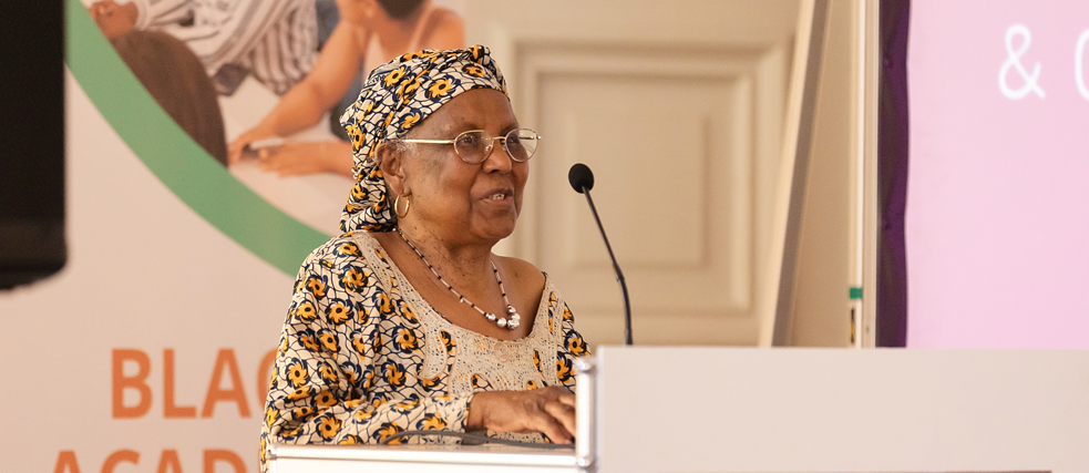 Aissatou Daka Diallo, Aktivistin und eine der Schirmherrinnen der Schwarzen Akademie