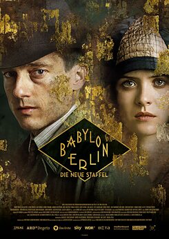Werbeposter zur dritten Staffel der Serie Babylon Berlin e Staffel