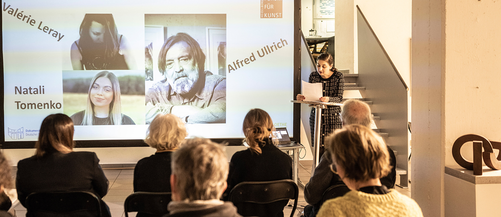 Gespräche der Künstler*innen-Residenz mit Alfred Ullrich 