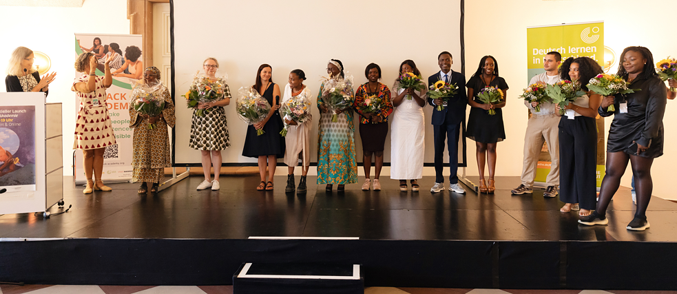 Team der Schwarzen Akademie und des Zentrums für internationale Kulturelle Bildung 