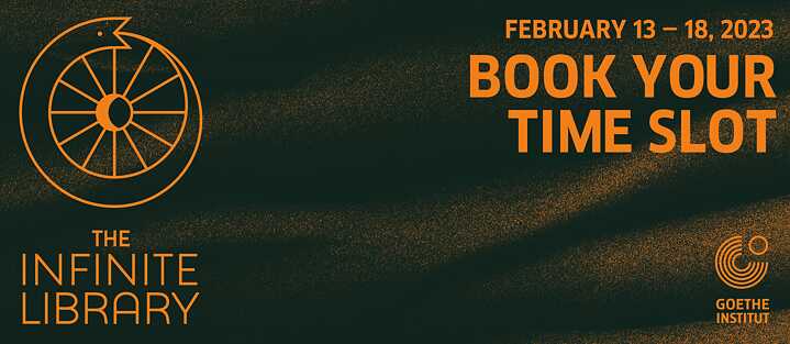 Infinite Library Time Slot Website Banner