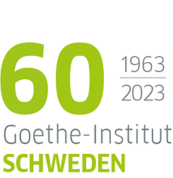 Jubiläumslogo 60 Jahre Goethe-Institut Schweden