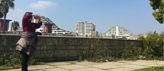 Schülerin während des Workshops