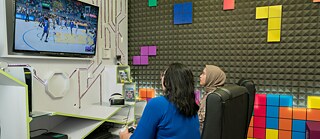Gaming Raum des Goethe-Instituts Jakarta