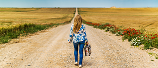 Maedchen auf der Starsse