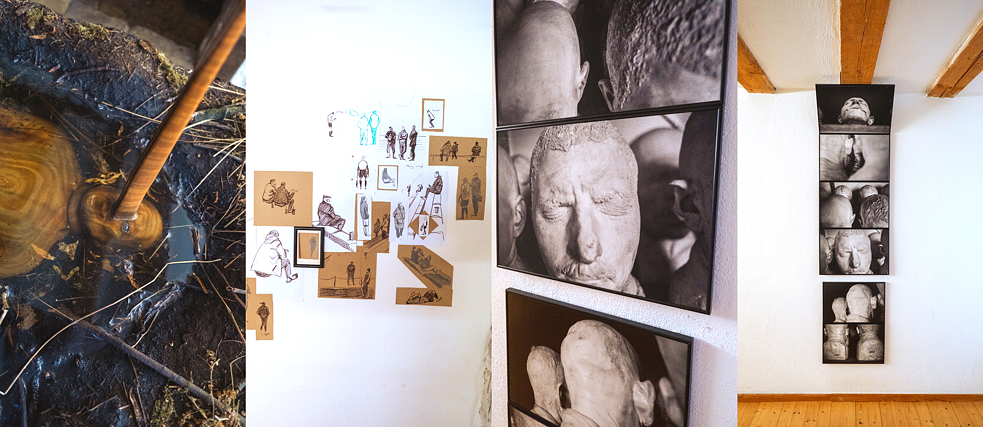 Kunstwerke der Ausstellung Heimat 2.0