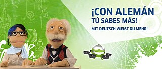 Professor Einstein und Frau Schlau von der Kinderuni