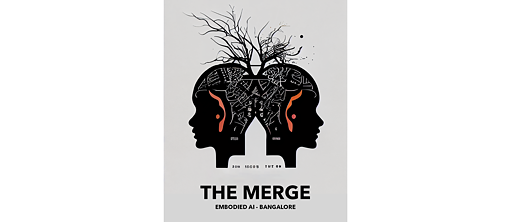 zwei Silhuetten von Köpfen im Profil mit Zweigen 