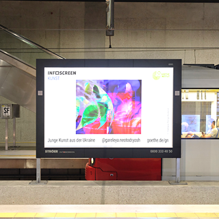 Eine fotografische Collage des Künstlers Zenhya Tramvay aus Bachmut
