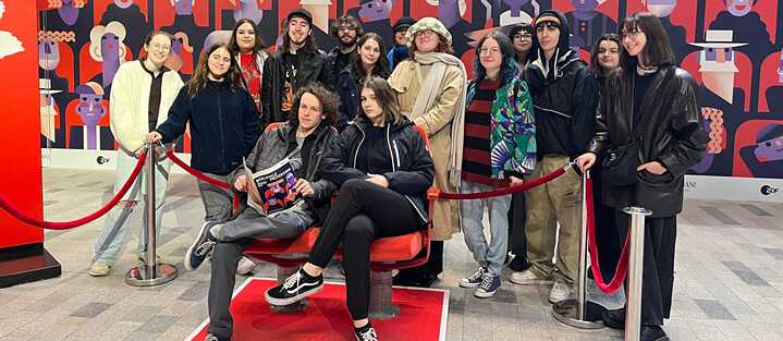 Film students of Collège Maisonneuve in Berlin