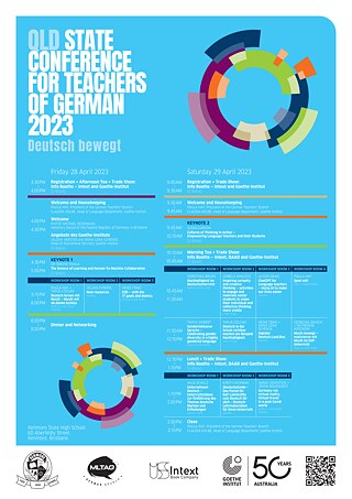 Screenshot Programm Deutschleher*innenkonferenz QLD