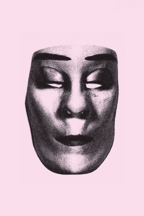 Witches' dance mask, around 1926