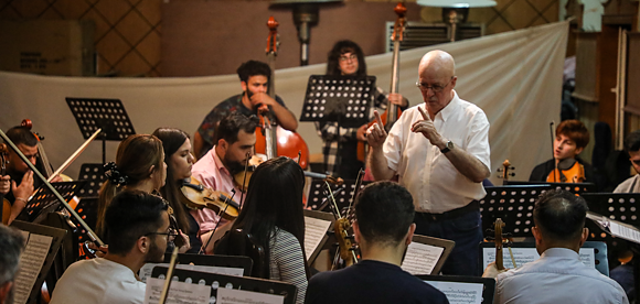 Masterclass für das Kammerorchesters Sulaymaniyah