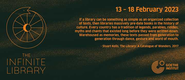 The Infinite Library / Website Banner