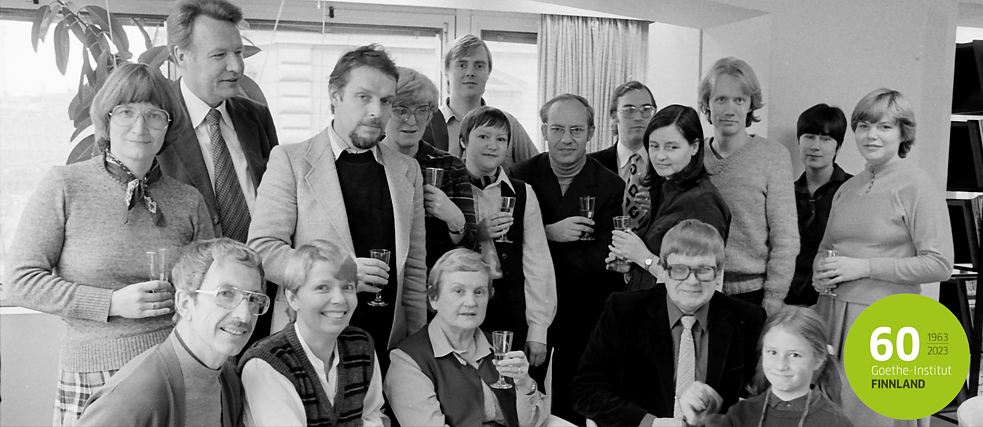 Personal des Goethe-Institut Finnlands in den 70er